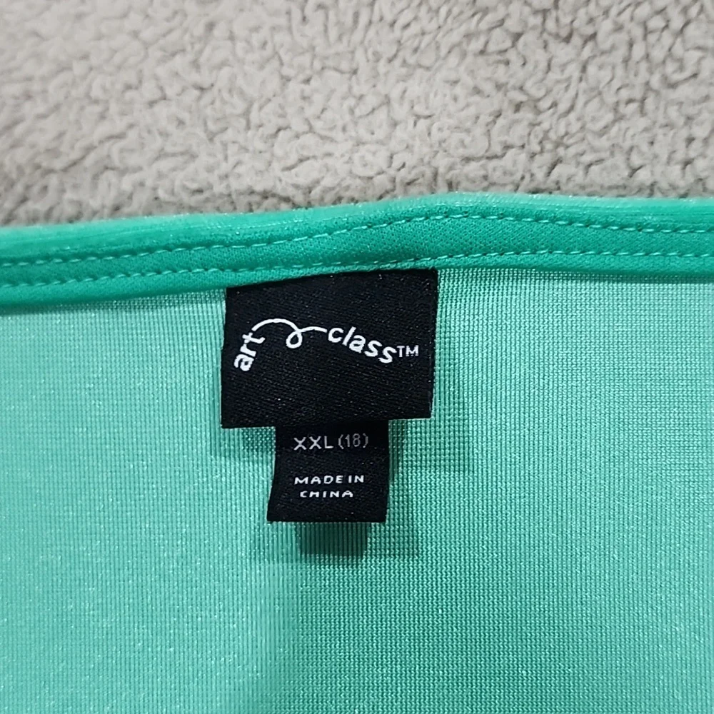 #girls #beautiful #green #dress size XXL (18) - Picture 5 of 6